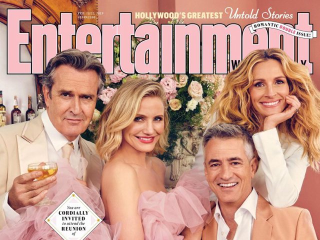 El reencuentro de los protagonistas de 'La boda de mi mejor amigo'