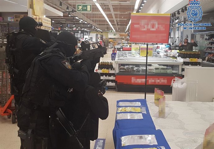 Simulacro de atentado terrorista en Las Palmas de Gran Canaria