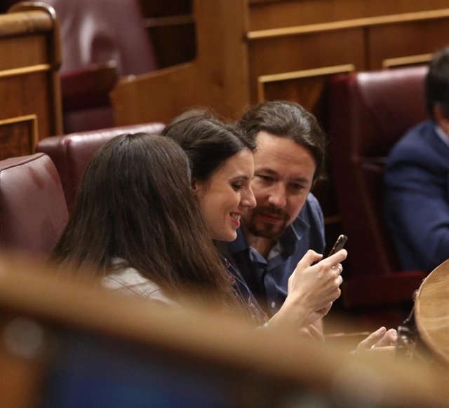 Pablo Iglesias e Irene Montero