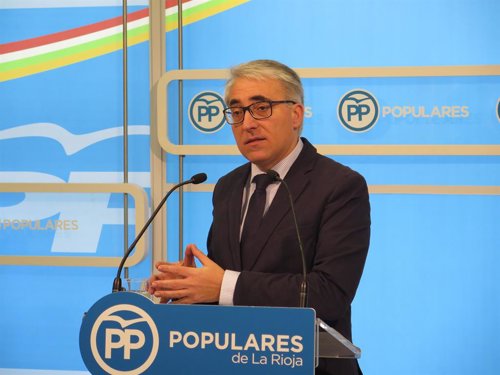 Jesús Ángel Garrido Portavoz Del PP En El Parlamento Riojano