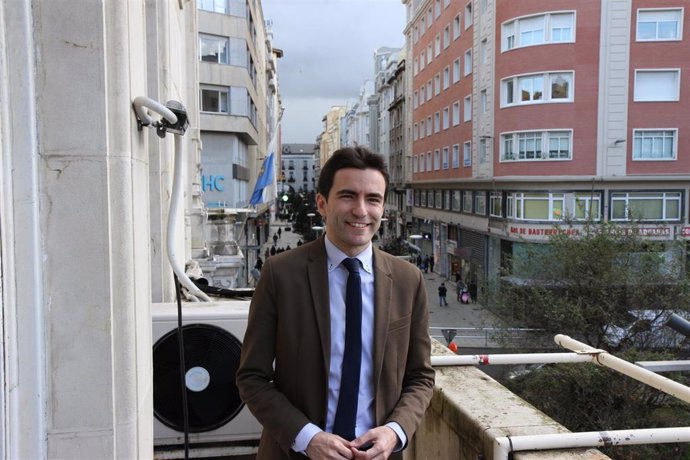 El portavoz del PSOE en el Ayuntamiento de Santander, Pedro Casares