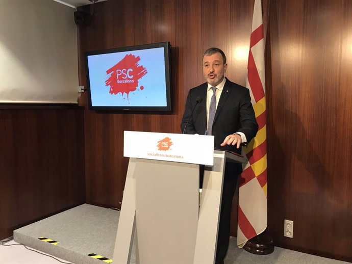 El líder del PSC a l'Ajuntament, Jaume Collboni