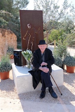Superviviente de un campo de concentración en el Espacio de Memoria y Reconocimi
