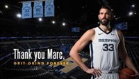 Los Grizzlies colgarán la camiseta de Marc Gasol en lo alto de FedExForum