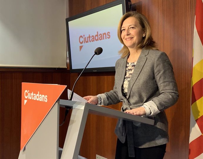 La líder de Cs a l'Ajuntament de Barcelona, Carina Mejías