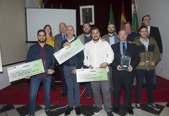 Entrega de los premios del Open Provincia de Cádiz de automovilismo