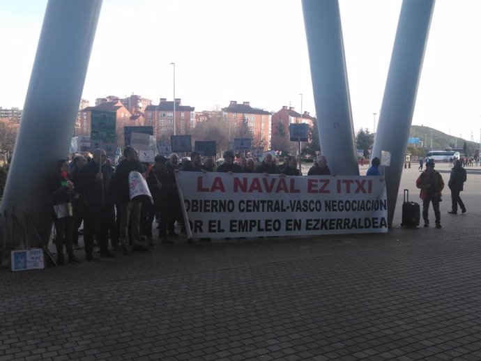 Pedro Sánchez no recibirá a los trabajadores de La Naval concentrados en Barakal