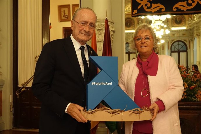 Alcalde de Málaga, Francisco de la Torre, y edil Teresa Porras             