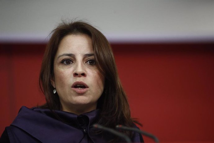 La vicesecretaria general del PSOE, Adriana Lastra, en una imagen de archivo