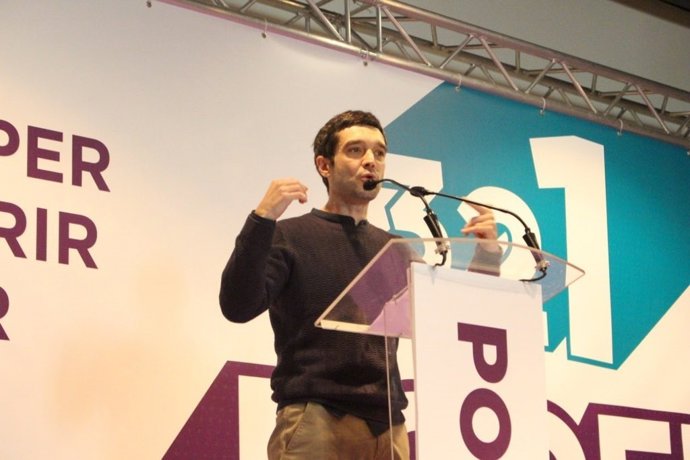 El diputado de Podemos y candidato a las elecciones europeas Pablo Bustinduy