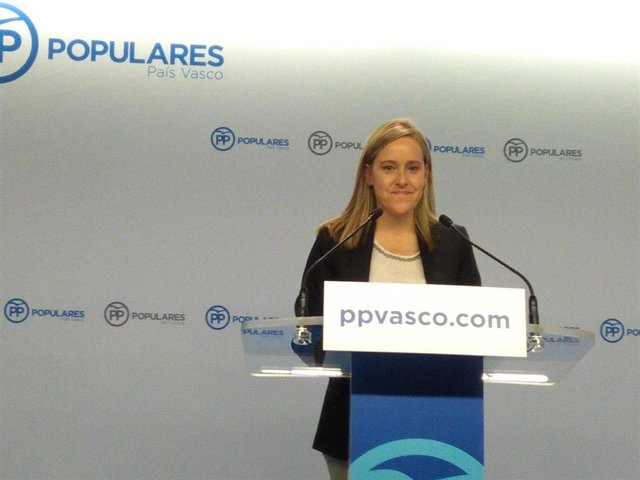 Amaya Fernández, secretaria general del PP vasco