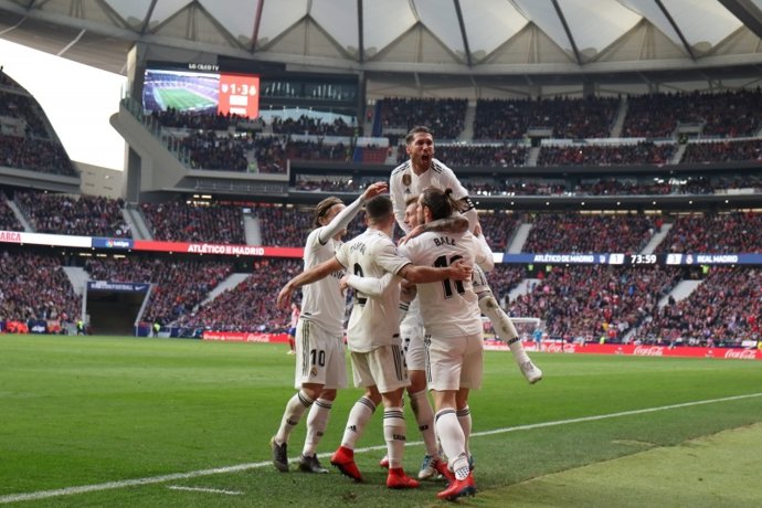El Real Madrid gana al Atlético en el Wanda Metropolitano