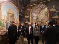 Miriam Guardiola acompaña al ministro Guirao en su visita al santuario de Santa María La Real de las Huertas de Lorca