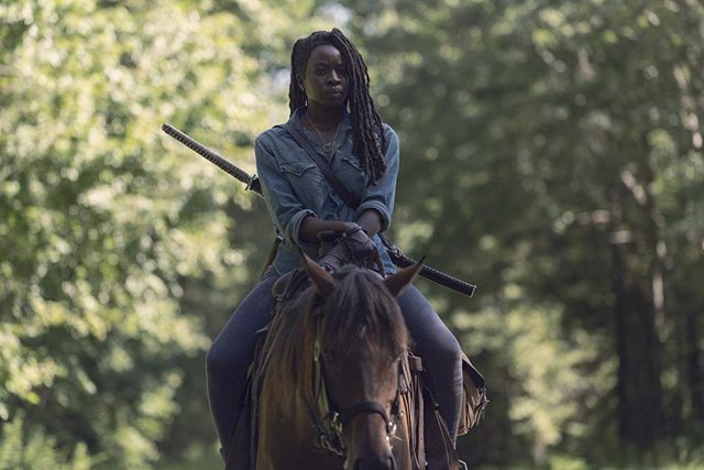 Danai Gurira como Michonne en The Walking Dead