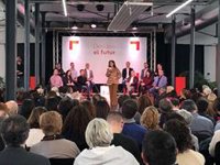 Carmen Calvo ressalta "les necessitat del diàleg" a l'hora de fer política en un acte socialista a Inca