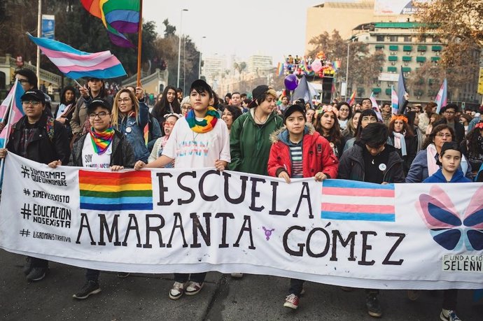 Amaranta Gómez, la primera escuela transgénero en Chile