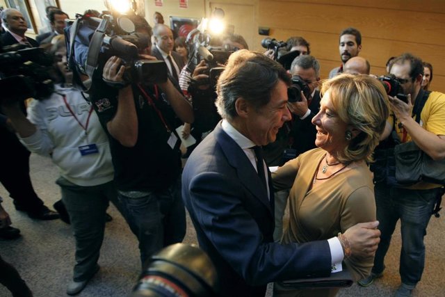 Esperanza Aguirre e Ignacio González se reencontrarán este lunes en el juicio por el espionaje político en Madrid