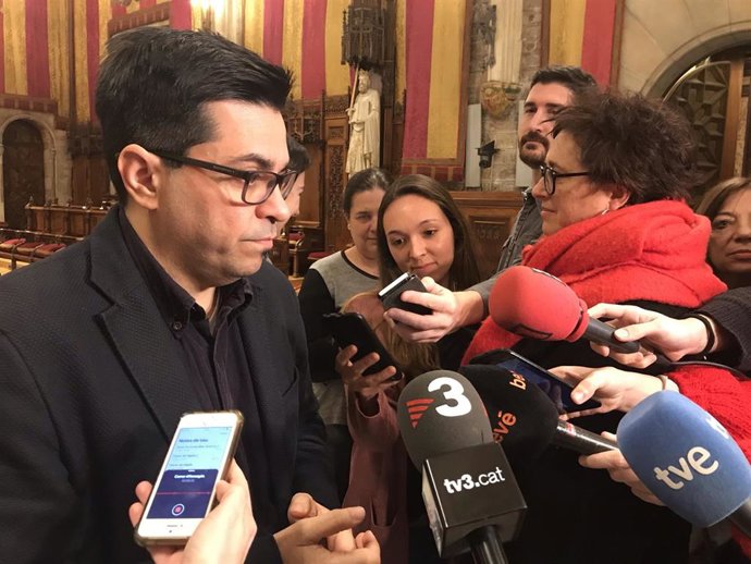 El primer teniente de alcalde de Barcelona, Gerardo Pisarello