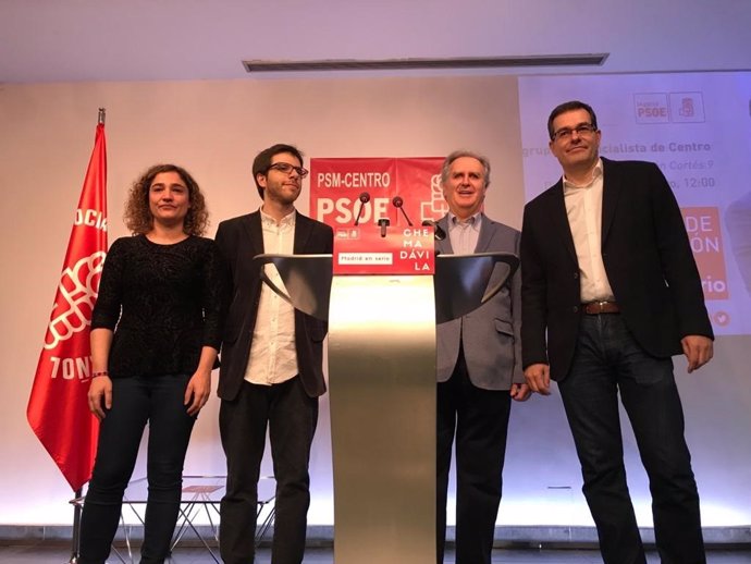 Chema Dávila presenta su candidatura PSOE Madrid