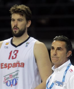 Sergio Scariolo Marc Gasol selección española baloncesto