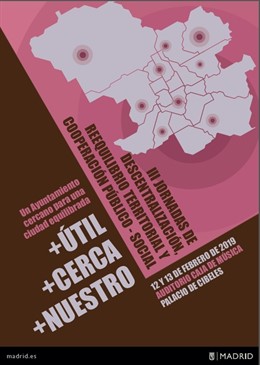III Jornadas de Descentralización del Ayuntamiento de Madrid
