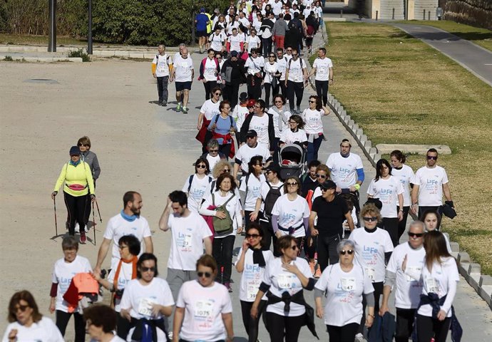 Caminata por el 50 aniversario del Hospital La Fe
