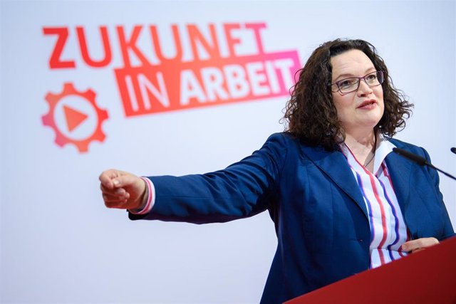 Andrea Nahles, líder del SPD