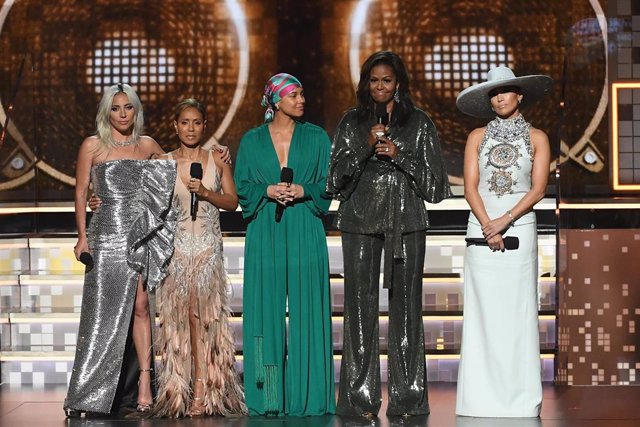 APARICIÓN DE MICHELLE OBAMA EN LOS GRAMMY