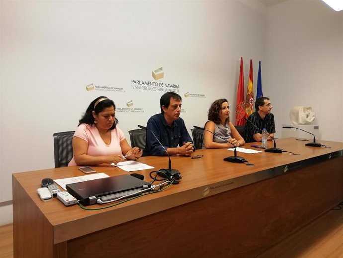 Fanny Carrillo, Carlos Couso, Laura Pérez y Rubén Velasco.