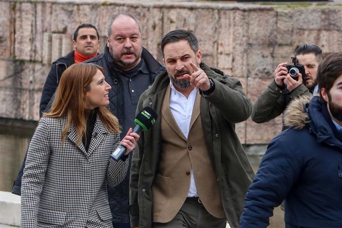 Concentración en la Plaza de Colón (Madrid) bajo el lema 'Por una España unida' 