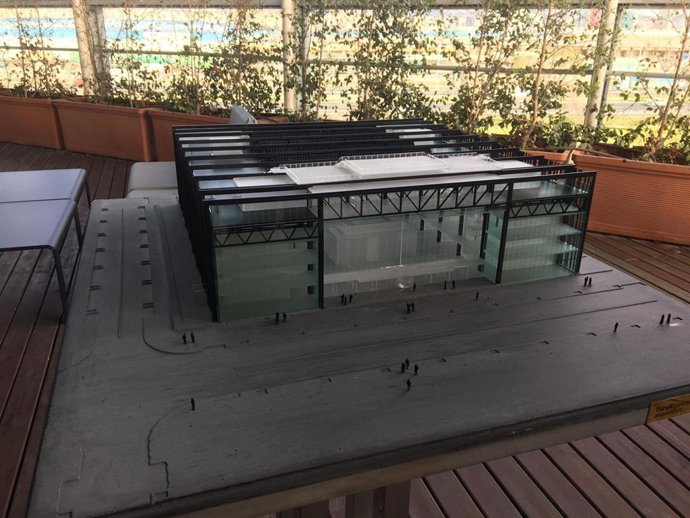 Maqueta del nuevo centro tecnológico del CZFB que se inaugurará en 2020