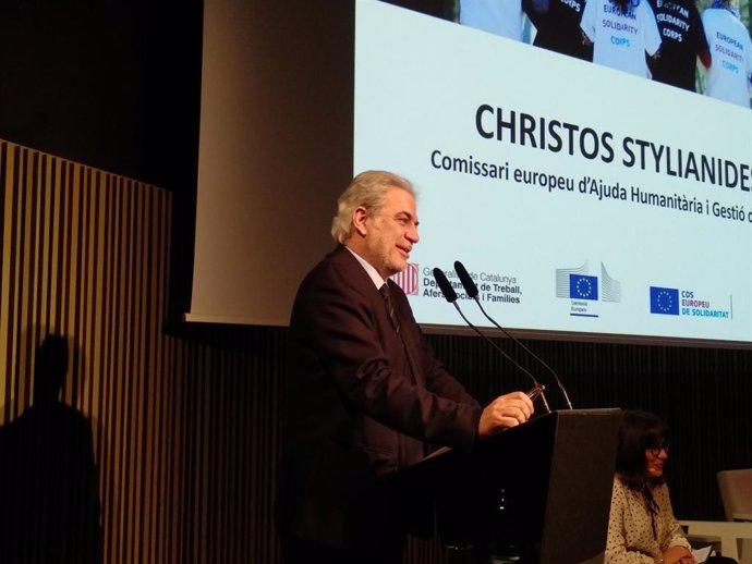 El comissari europeu d'Ajuda Humanitria i Gestió de Crisis, Christos Stylianide