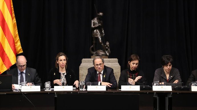 Francesc Xavier Grau, ngels Chacón, Quim Torra, Núria Cuenca, Laura Pelay