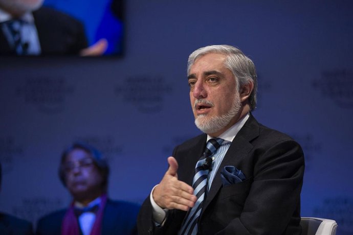 Abdulá Abdulá, en su intervención en el foro de Davos