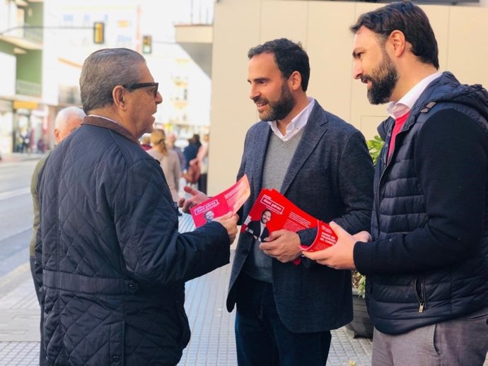 Daniel Pérez, candidato del PSOE municipal y portavoz en el Ayuntamiento de Mála