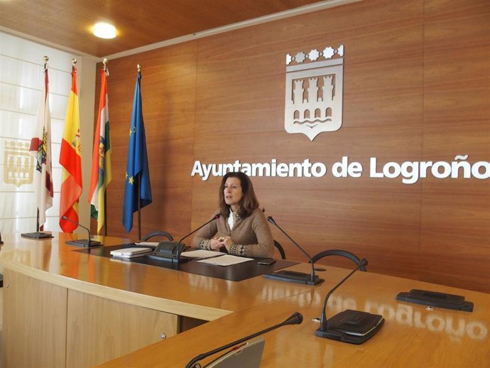 La concejal de Hacienda Mar San Martín