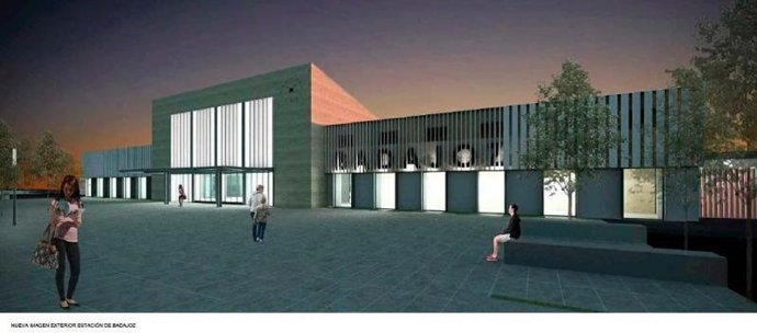 Proyecto estación de Badajoz