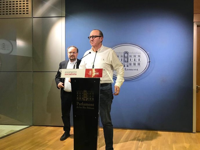 El portaveu del PSIB en el Parlament, Andreu Alcover,