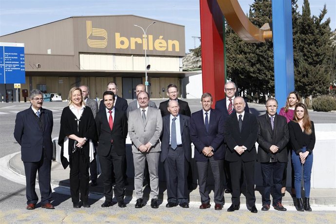 Lambán inaugura la ampliación de Brilén en Barbastro