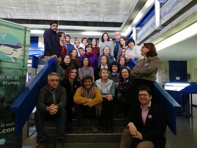 Alumnes del collegi Pius XII de Palma al Centre Oceanogrfic de Balears
