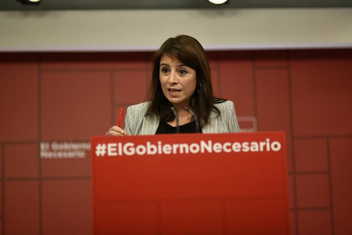 Rueda de prensa del PSOE sobre actualidad política 