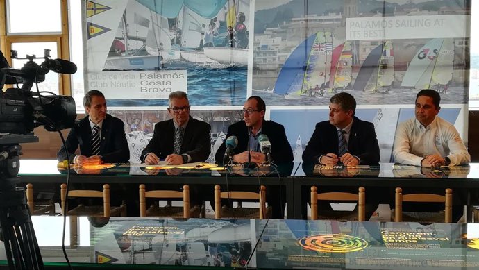 Presentación de la 'International Palamós Optimist Trophy'
