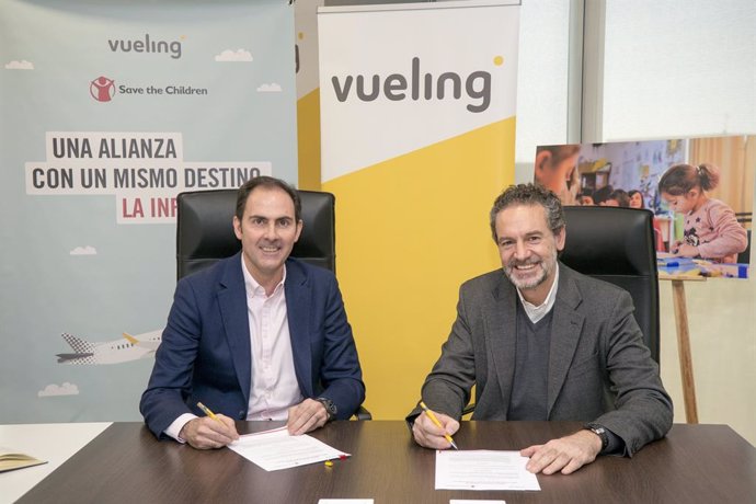 Nota de premsa: Els clients de Vueling donen més de 230.00 euros a Save the Chil
