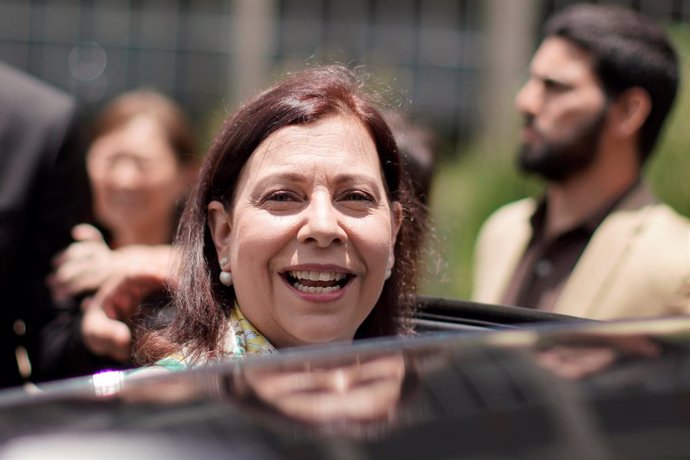 La "embajadora" de Venezuela en Brasil, María Teresa Belandria