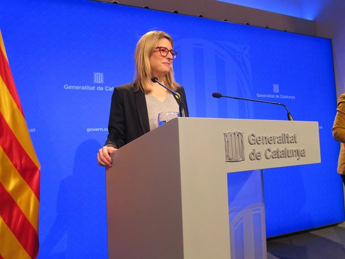 La consellera de Presidencia, Elsa Artadi