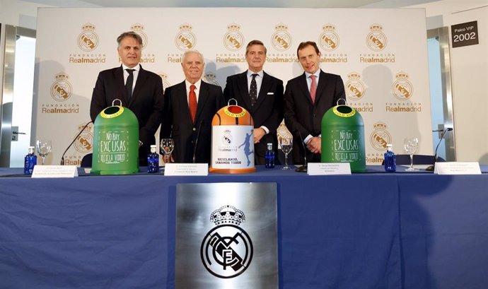 La Fundación Real Madrid y Ecovidrio renuevan su colaboración una temporada más