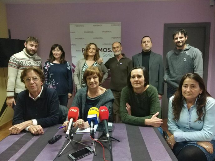 Presentación de los candidatos de Podemos para las Elecciones Municipales