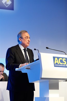 El presidente de ACS, Florentino Pérez