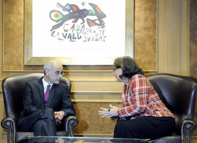 Jefe de Gobierno de Andorra, Antoni Martí; secretaria general Iberoamericana, Re