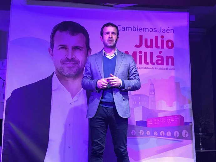 Julio Millán (PSOE) presenta su campaña 'Cambiemos Jaén'